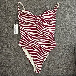 SAME Los Angeles Bustier Swimsuit- Size L